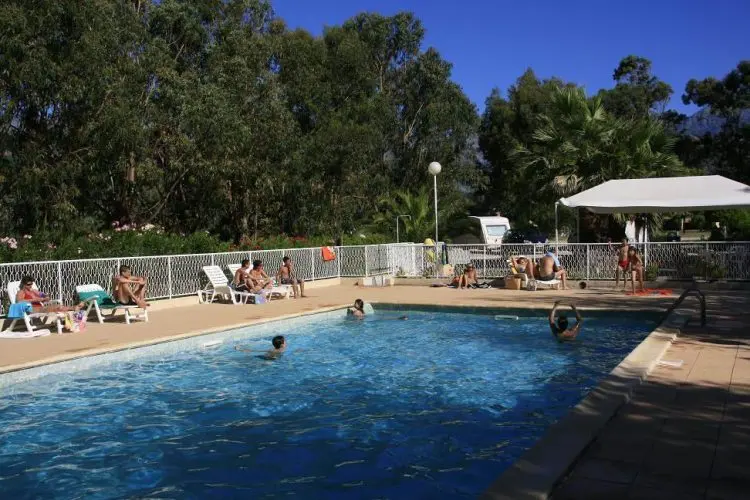 swimming pool Camping Paradella Calvi – Calenzana