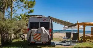camping camper tente corse