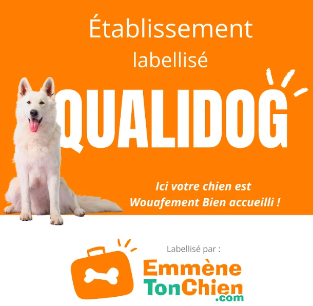 logo-label-qualidog Logo du label Qualidog garantissant un accueil chien en camping Corse