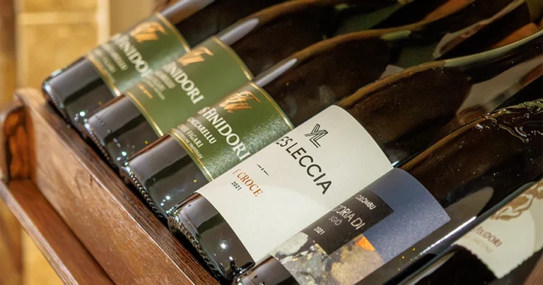 Korsische Weine auf dem Campingplatz Alivi di a Restonica