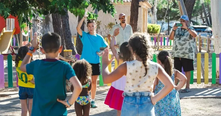 Children's entertainment at Camping Golfo di Sogno