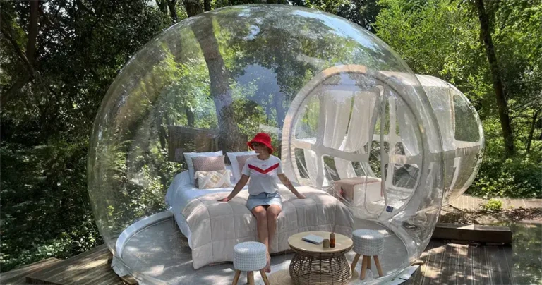 Bulle au coeur de la nature pour nuit insolite