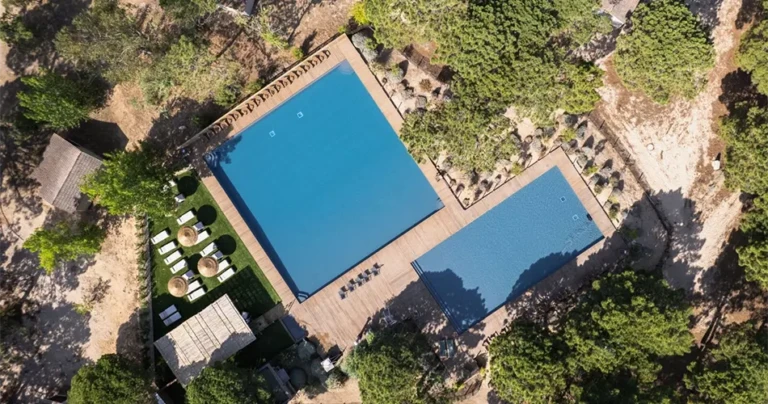 Swimming pools at Camping Golfo di Sogno