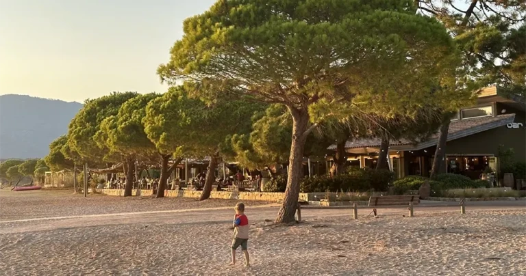 Beach at Camping Golfo di Sogno in Porto-Vecchio