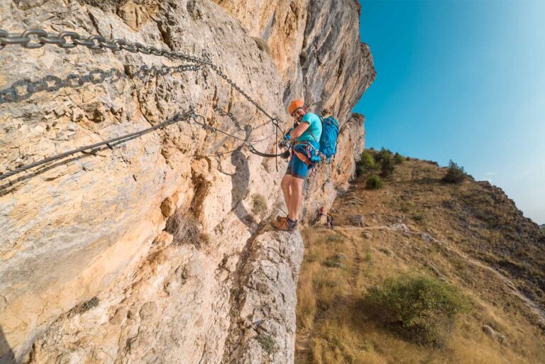 Via ferrata de l'Ospedale près de Porto-Vecchio, Corse